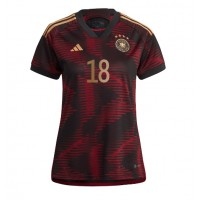 Fotballdrakt Dame Tyskland Jonas Hofmann #18 Bortedrakt VM 2022 Kortermet